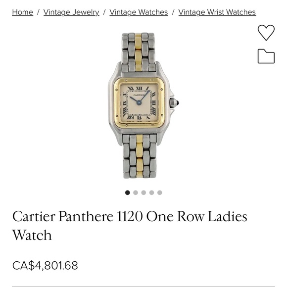 Cartier Panthere Watch - Picture 6 of 7